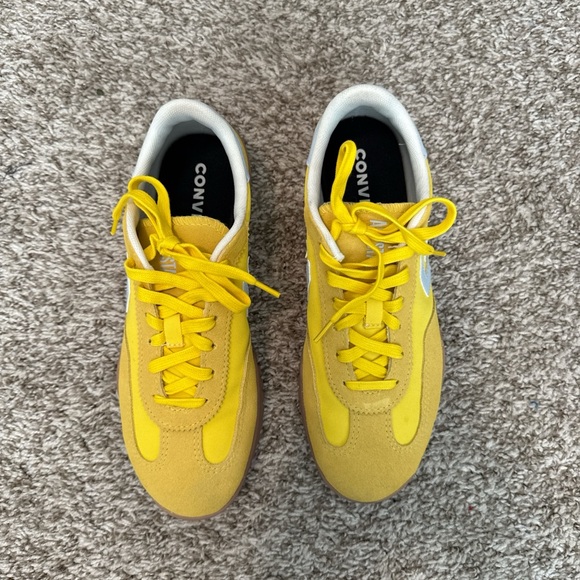 Converse Yellow Sneakers with White Accents - Picture 5 of 8